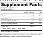 Liquid L-Carnitine 3000mg - Supports Weight Management